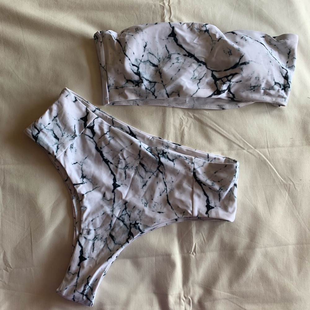 Marble Bikini Set